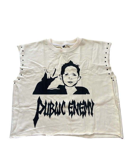 PUBLIC ENEMY SLEEVELESS TEE